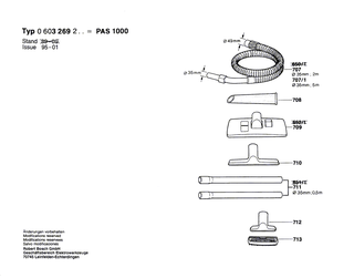 BOSCH Saugd�se � 35 MM | Ersatzteile f�r PAS 1000 | 1609201229