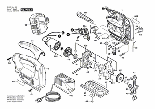 BOSCH Firmenschild | Ersatzteile f�r PST 14,4 V - 2601116133