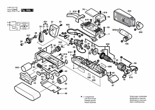 BOSCH Grundplatte | Ersatzteile für PBS 75 A | 2601098040