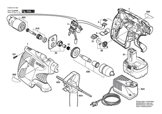 BOSCH Warnschild JAPAN | Ersatzteile f�r GSR 12 VE-2, GSR 36 V-LI - 2601119110