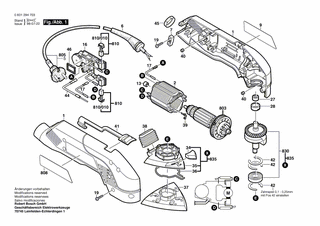 BOSCH Typenschild | Ersatzteile f�r GDA 280 E - 2601119169