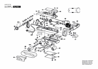 BOSCH Typschild | Ersatzteile für PBS 75 E | 160111A3H3