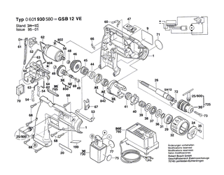 BOSCH Haltefeder | Ersatzteile f�r GBM 7,2 VRL, GBM 9,6 VRL - 2601250002