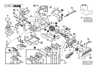 BOSCH Rastenfeder | Ersatzteile f�r GHO 31-82, GHO 36-82 C - 2601254000