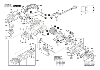 BOSCH Rastenfeder | Ersatzteile f�r GHO 31-82, GHO 36-82 C - 2601254000