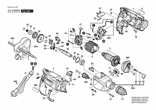 BOSCH Blattfeder | Ersatzteile f�r PSB 700-2 RE, PSB...