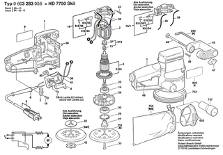 BOSCH Rastkappe | Ersatzteile f�r GBM 350, GSB 16 RE - 2601322013