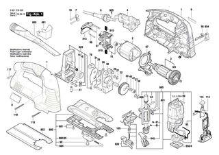 BOSCH Zylinderstift | Ersatzteile f�r GST 140 CE, GST 1400 CE - 2601322045