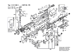 BOSCH Skalenplatte | Ersatzteile f�r Pendelstichs�ge GST 60 PB - 2601328044