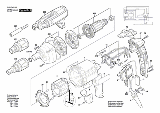 BOSCH Luftleitring | Ersatzteile f�r GSR 6-25 TE, GSR...