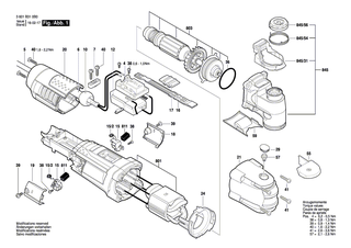BOSCH Luftleitring | Ersatzteile f�r GOP 300 SCE, GOP 40-30 - 2601328093
