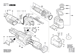 BOSCH Luftleitring | Ersatzteile f�r GOP 300 SCE, GOP 40-30 - 2601328093