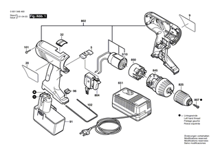 BOSCH Halteb�gel | Ersatzteile f�r AHS 3, AHS 4 - 2601329041
