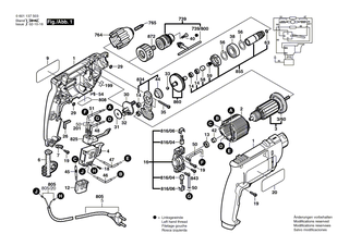 BOSCH Kontaktb�gel | Ersatzteile f�r GSB 450 RE, PSB 800-2 RA - 2601329043
