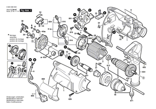 BOSCH Kontaktb�gel | Ersatzteile f�r GSB 450 RE, PSB 800-2 RA - 2601329043