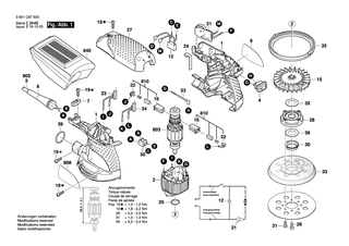 BOSCH Kontaktb�gel | Ersatzteile f�r GSB 450 RE, PSB 800-2 RA - 2601329043