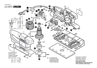BOSCH Rastkappe | Ersatzteile f�r GSB 16 RE, PSB 550-RE - 2601329051