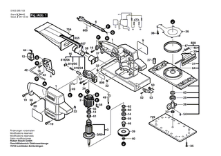 BOSCH Spannhebel | Ersatzteile f�r PSS 28 A, PSS 28 AE - 2601923007