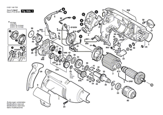 BOSCH Gabelhebel | Ersatzteile f�r GSB 1800-2, GSB 1800-2 RE - 2601990009