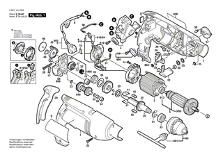 BOSCH Gabelhebel | Ersatzteile f�r GSB 1800-2, GSB 1800-2 RE - 2601990009