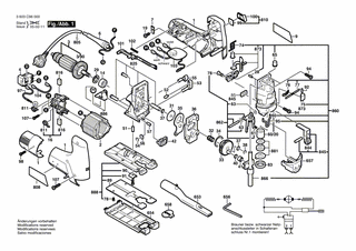 BOSCH Halteblech | Ersatzteile f�r PST 1000 CE - 2601990910