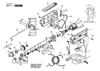 BOSCH Zusatzhandgriff | Ersatzteile f�r CSB 660-2, CSB 750-2 E - 2602025094