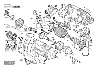 BOSCH Zusatzhandgriff �43 MM | Ersatzteile f�r GSB 22-2 RE, GSB 22-2 RCE - 2602025118