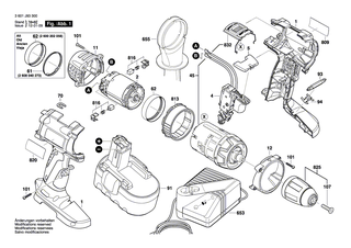 BOSCH Zusatzhandgriff | Ersatzteile f�r GSB 18 VE-2LI, GSB 14,4 VE-2LI - 2602025158