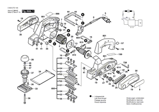 BOSCH Handgriff | Ersatzteile f�r PHO 1 - 2602026053