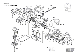 BOSCH Handgriff | Ersatzteile f�r PHO 1 - 2602026053