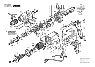 BOSCH Verstellschieber | Ersatzteile f�r GSB 16-2 - 2602033006