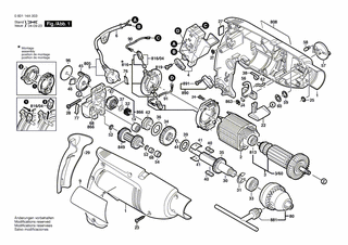 BOSCH Flachkeil | Ersatzteile f�r GSB 1800-2, GSB 1800-2...