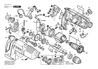 BOSCH Flachkeil | Ersatzteile f�r GSB 1800-2, GSB 1800-2 RE - 2602300034
