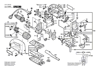 BOSCH Luftabscheider | Ersatzteile f�r GST 100 CE, GST 100 BCE - 2602305048