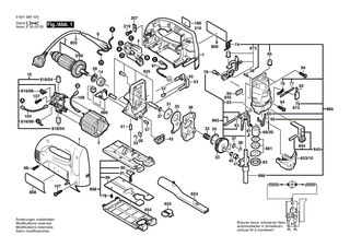 BOSCH Luftabscheider | Ersatzteile f�r GST 100 CE, GST 100 BCE - 2602305048