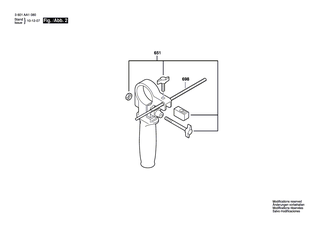 BOSCH Tiefenanschlag | Ersatzteile f�r GSB 1300, GSB 18-2 RE - 2603001009