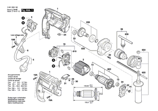 BOSCH Tiefenanschlag | Ersatzteile f�r GSB 1300, GSB 18-2 RE - 2603001009