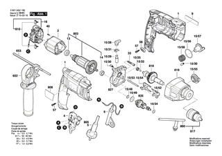 BOSCH Tiefenanschlag | Ersatzteile f�r GSB 1300, GSB 18-2 RE - 2603001009