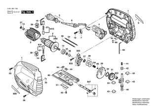 BOSCH Sicherungsstift | Ersatzteile f�r GST 65 B, GST 65 BE - 2603105052
