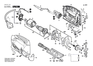 BOSCH Lagerbolzen | Ersatzteile f�r PST 650 PE, PST 750 PE - 2603105080