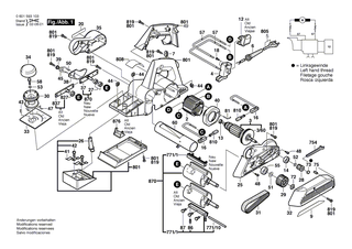 BOSCH Vierkantmutter M8 | Ersatzteile f�r GHO 31-82, GHO 36-82 C - 2603320003