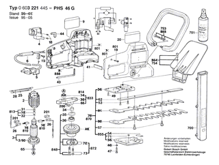 BOSCH Flachkopfschraube M4x22 MM | Ersatzteile f�r PHS 560 G - 2603410018