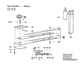 BOSCH Flachkopfschraube M4x22 MM | Ersatzteile f�r PHS 560 G - 2603410018