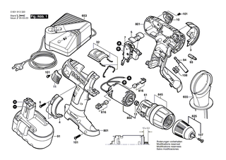 BOSCH Gewindefurchschraube M3x20 | Ersatzteile f�r GSB 24 VE-2, GSB 18 VE-2 - 2603410052