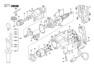 BOSCH Senkschraube 1/4 28UNF-2A | Ersatzteile f�r GBM 13 HRE - 2603421009