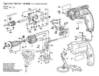 BOSCH Senkschraube M6x20 MM LINKSGEWINDE | Ersatzteile f�r GWB 7,2 V, GWB 7,2 VE - 2603421211