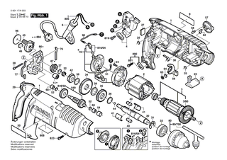 BOSCH Linsenschraube | Ersatzteile f�r GSB 1800-2, GSB 1800-2 RE - 2603429006