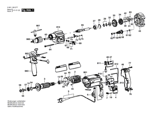 BOSCH Schaftschraube | Ersatzteile f�r Bohrmaschine, GSR 8-6 KE - 2603435017