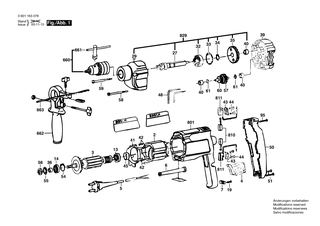BOSCH Schaftschraube | Ersatzteile f�r Bohrmaschine, GSR 8-6 KE - 2603435017