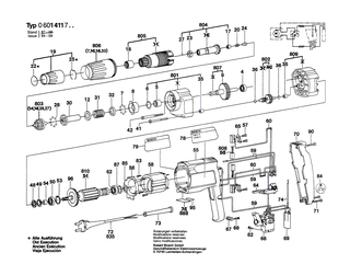BOSCH Schaftschraube | Ersatzteile f�r Bohrmaschine, GSR 8-6 KE - 2603435017